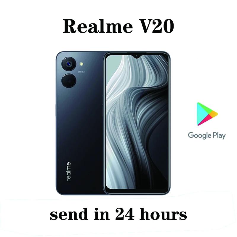 Realme-V20 5G Ʈ, 6.5 ġ HD ũ, ġ 700, Ÿھ, 13mp  ī޶, 5000mAh, ȵ̵ 12